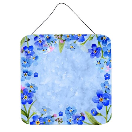 Carolines Treasures Myosotis Flowers Wall or Door Hanging Prints CK1703DS66